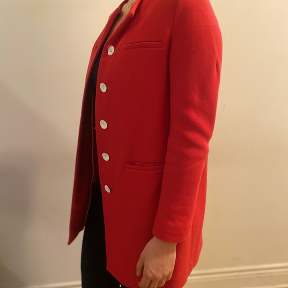 Red Zara Coat - Picture 2 of 6